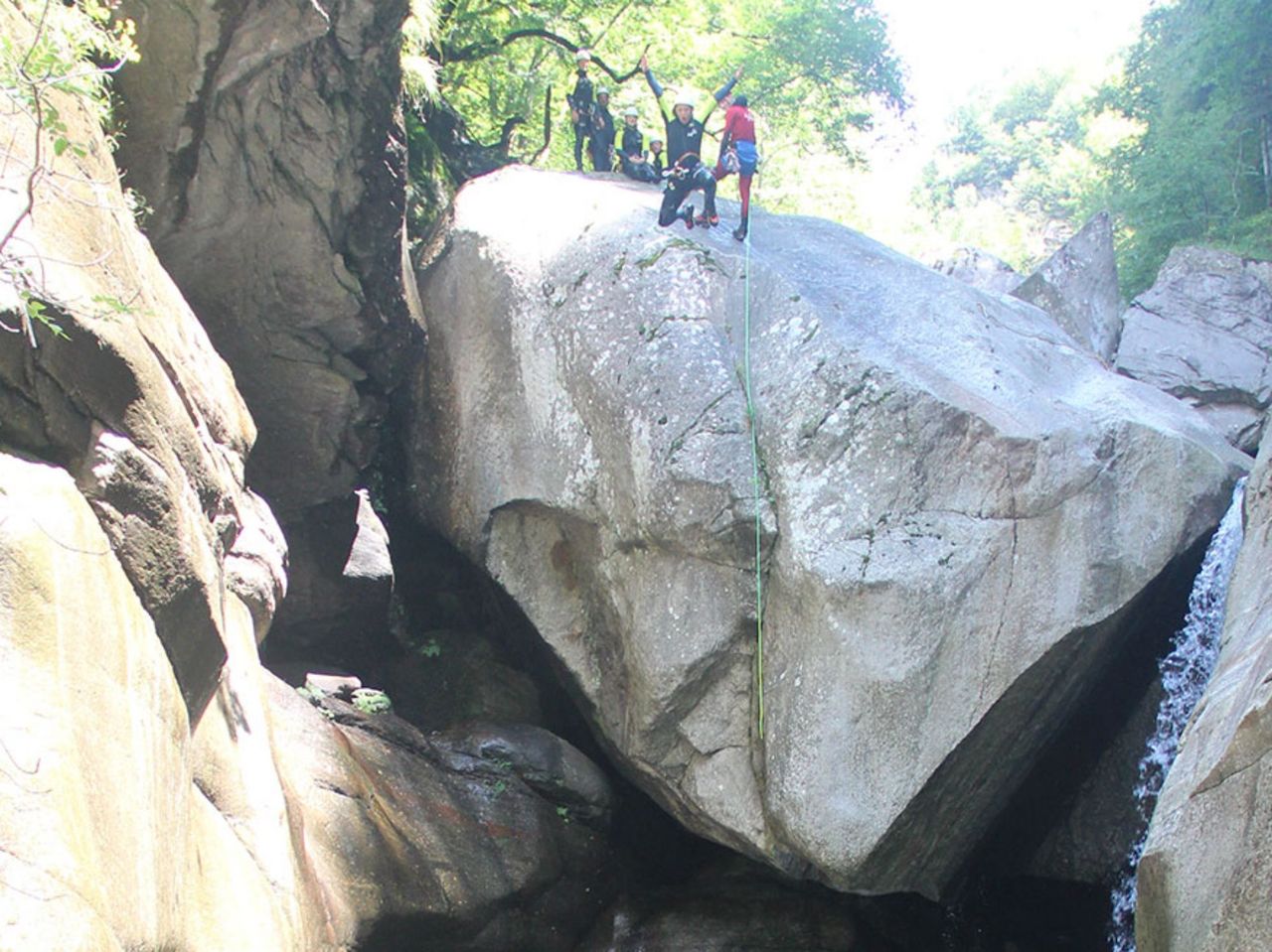 Orino Canyoning für Erfahrene ab Malvaglia