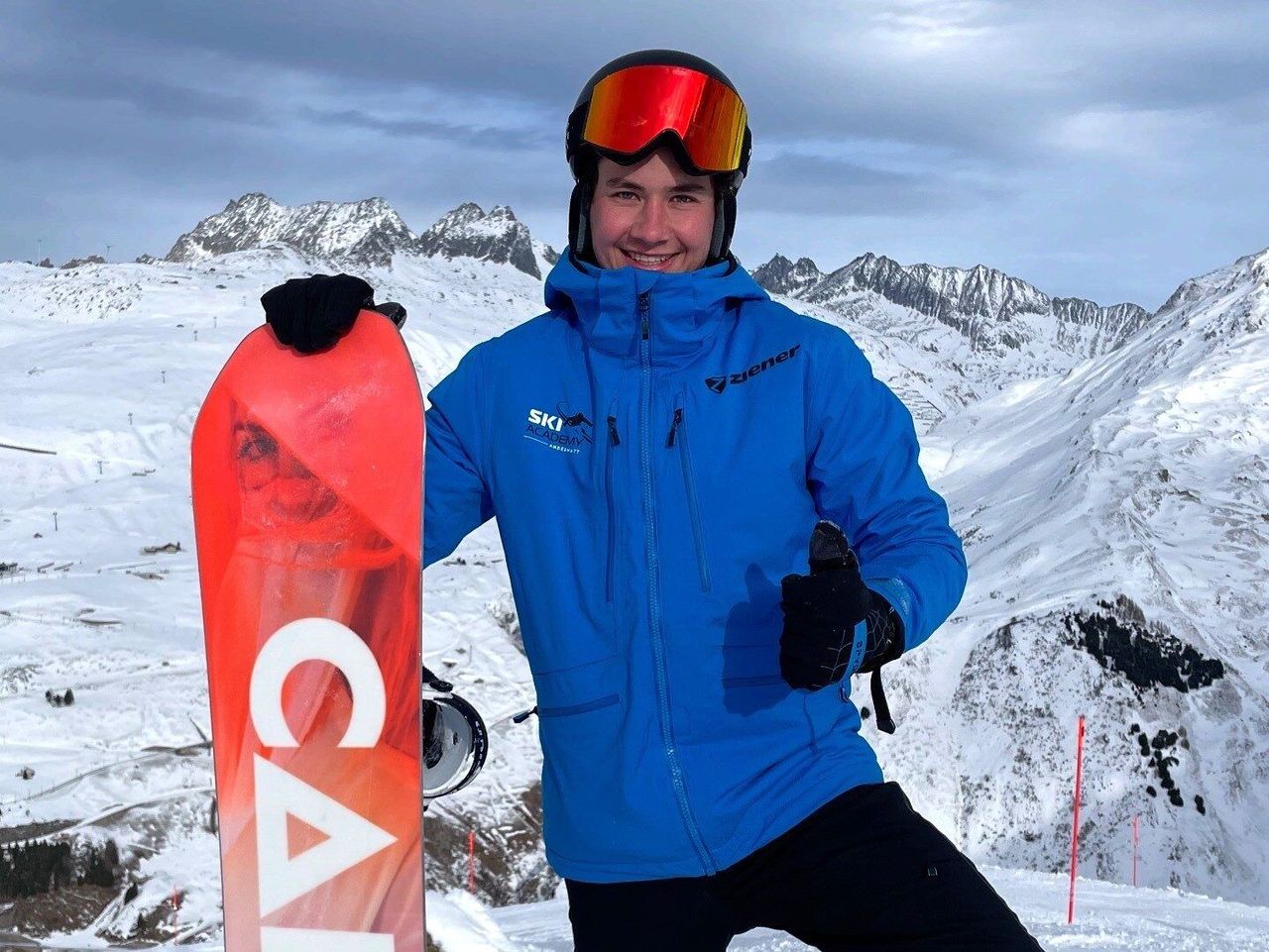 Cours de snowboard privé à Andermatt
