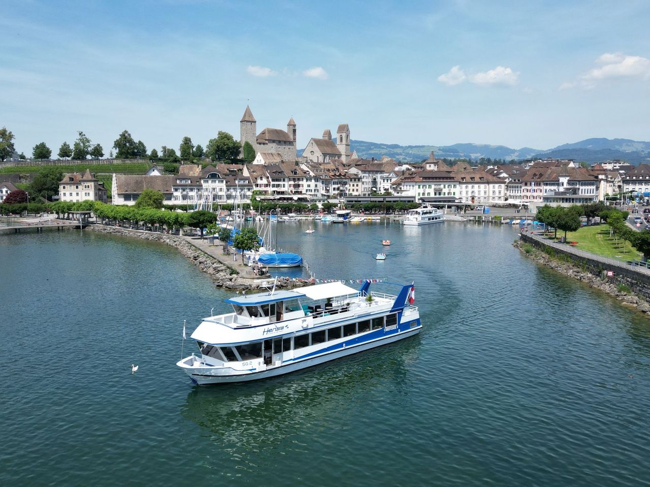 Chäs-Fondue Schiff Zürichsee ab Rapperswil