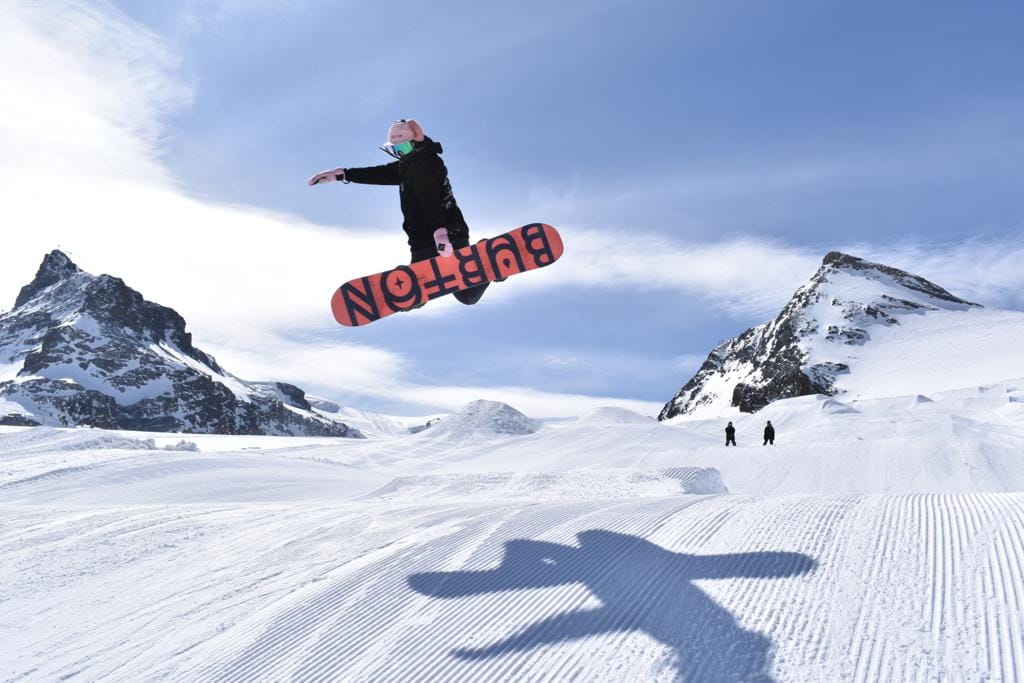 Privater Snowboard Unterricht St. Moritz für Erwachsene