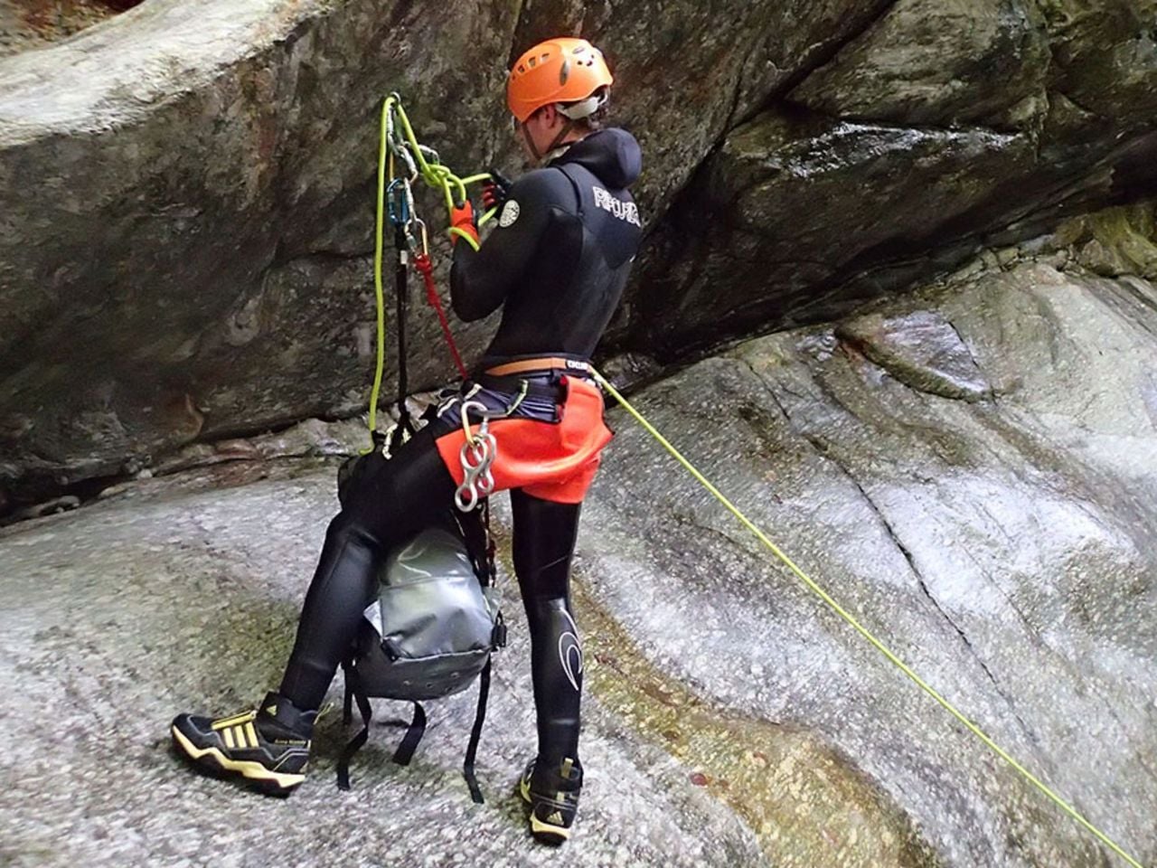 Canyoning Kurs mehrtägig ab Cresciano