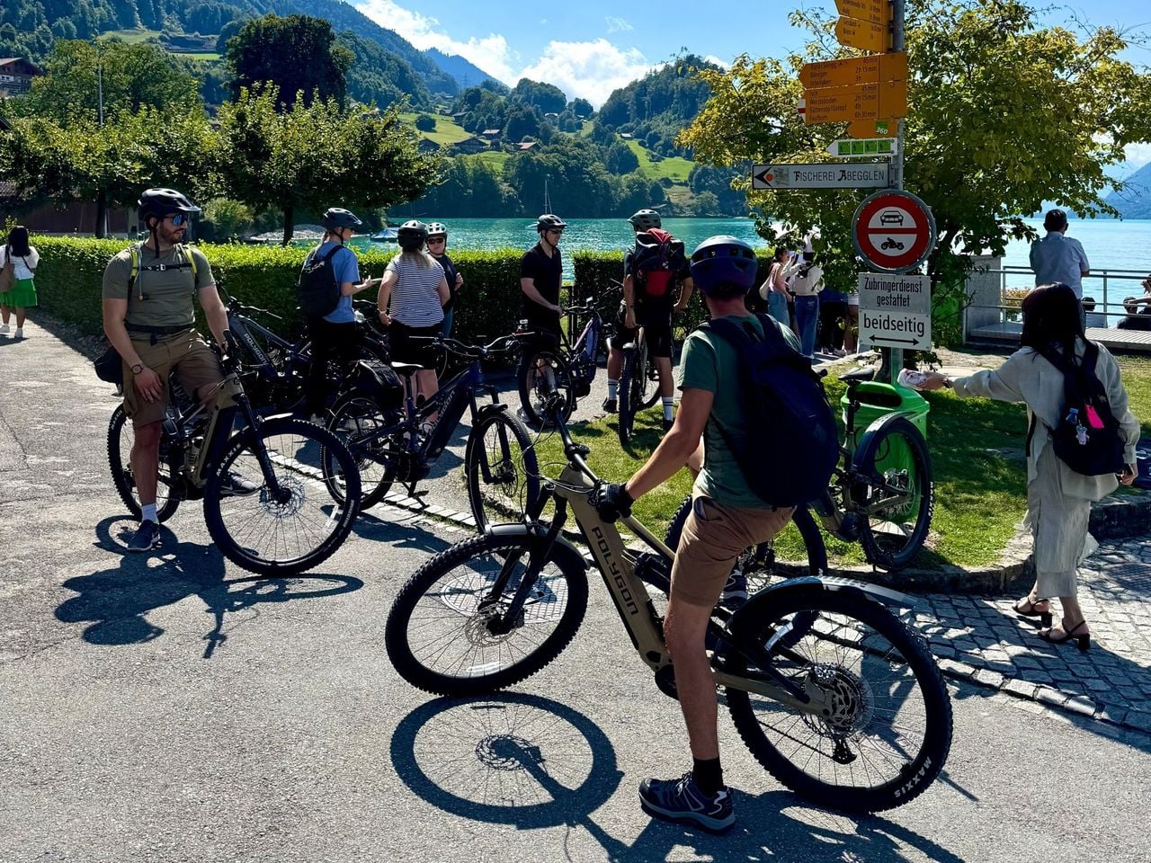 "Iseltwald and Giessbach" - explore Interlaken by e-bike