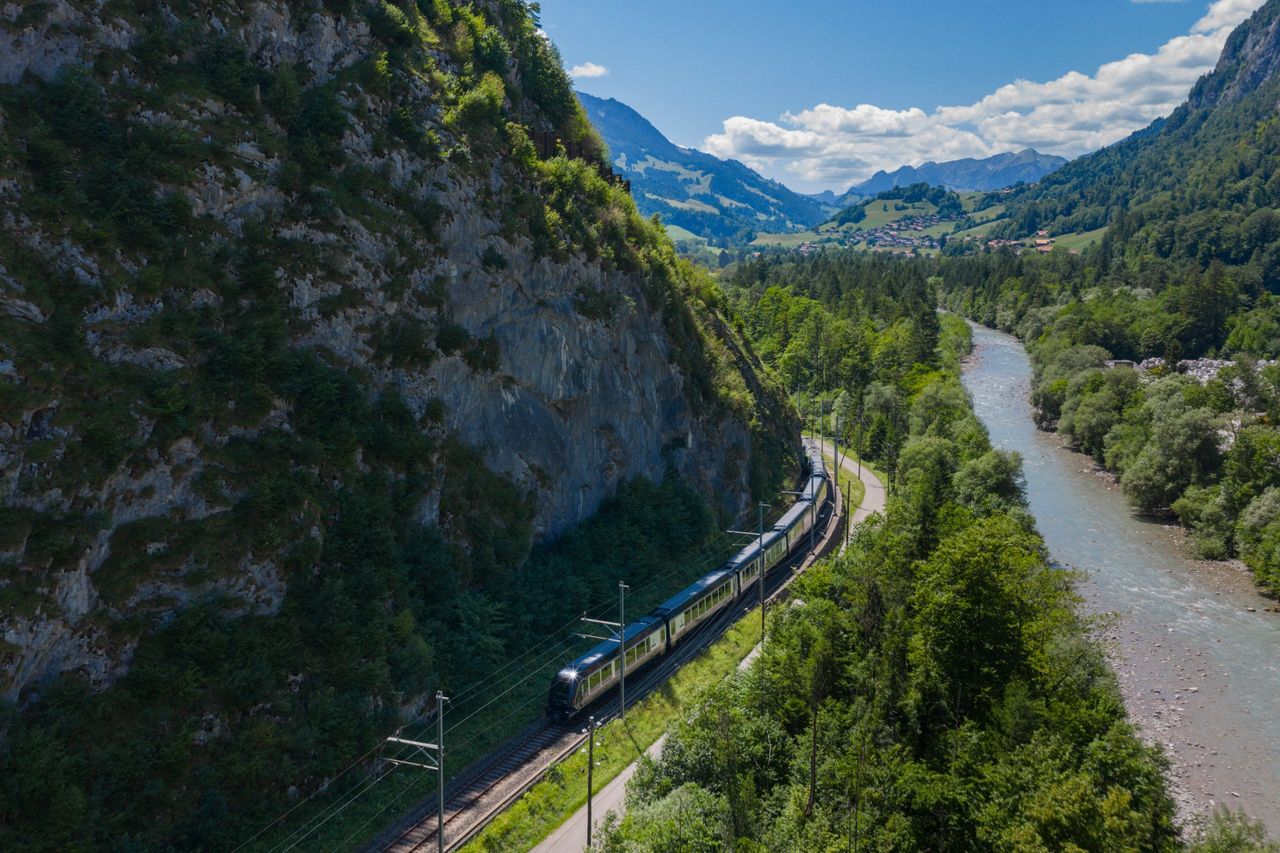 Golden Pass Express 1st or 2nd class seat reservation from Interlaken or Montreux