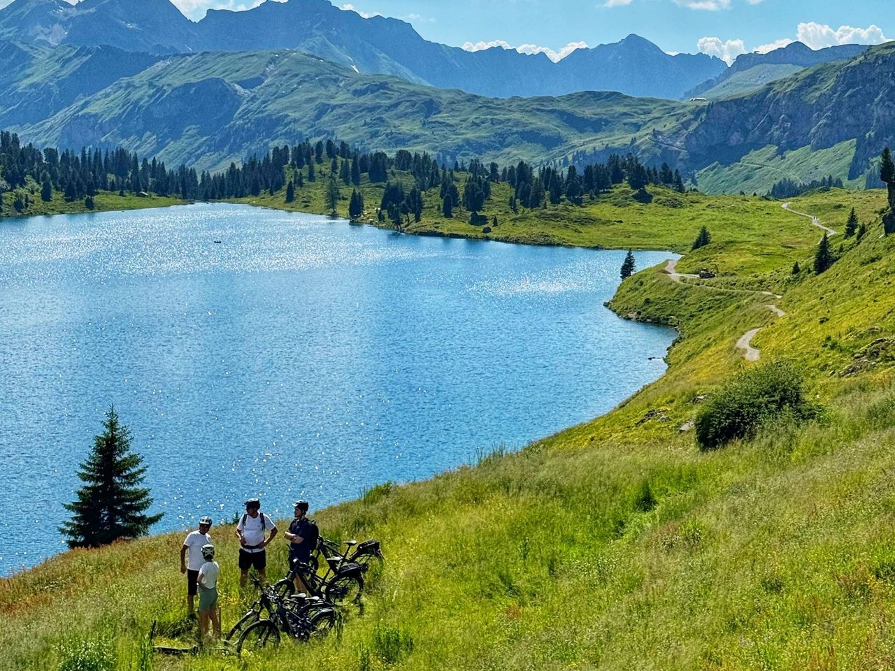 "Engstlenalp, See und Käsedegustation" - Private E-Bike-Tour ab Interlaken