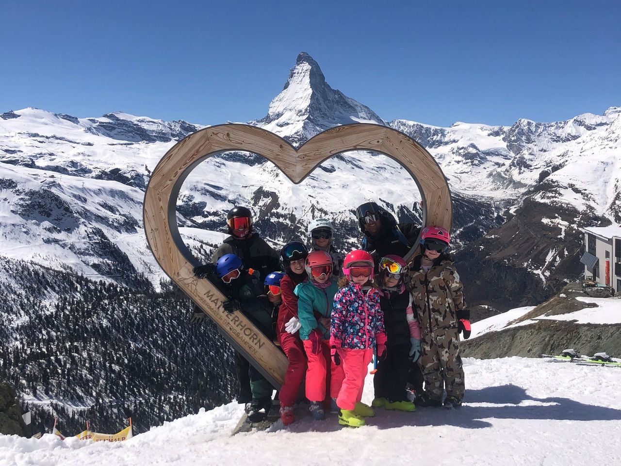 Ski lessons Zermatt for children
