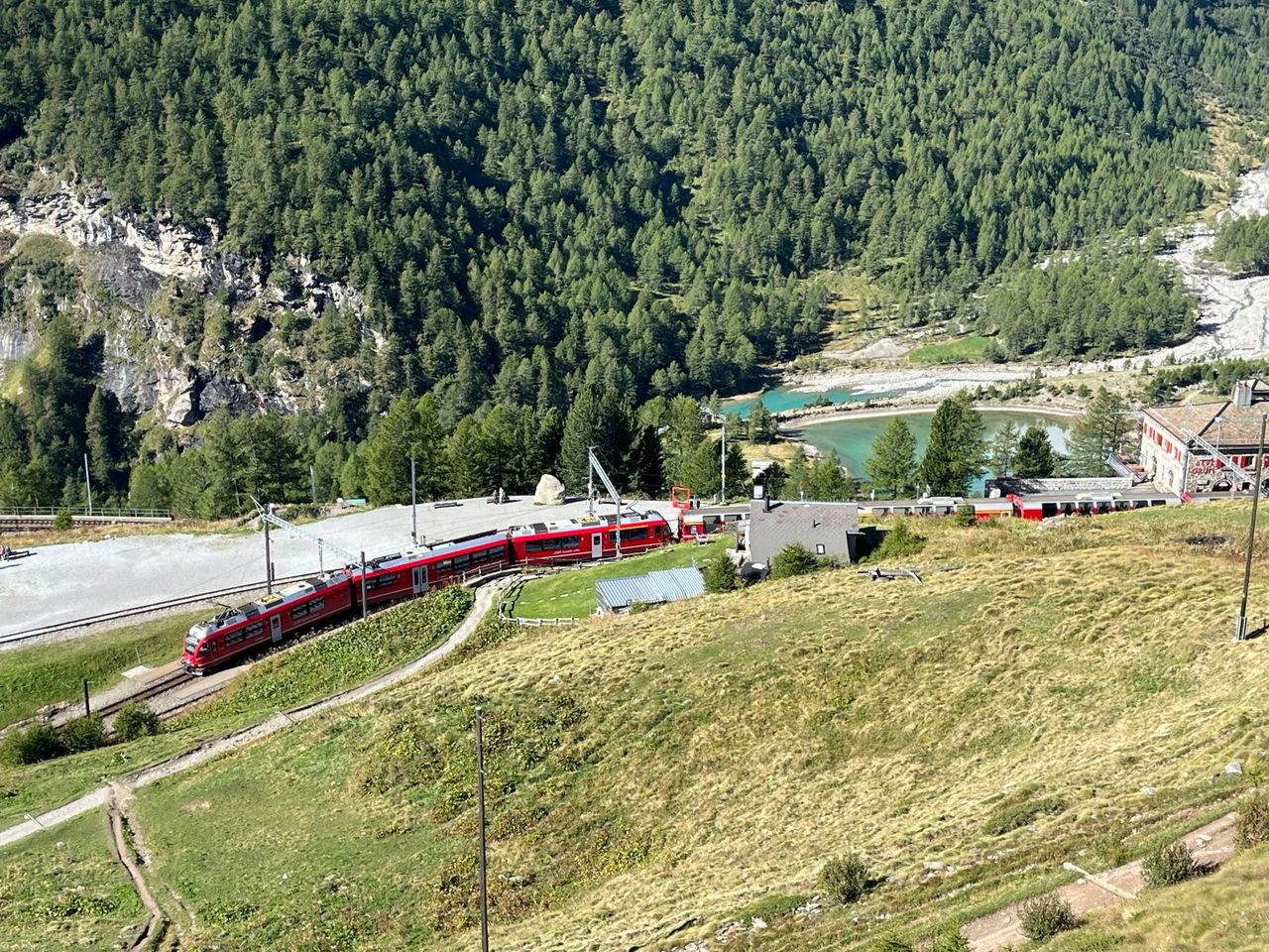 Bernina Express Panoramazug Sitzplatzreservation ab St. Moritz oder Tirano