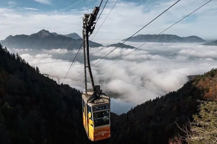 From Zurich: 3 mountains accessible by train, cable car, funicular, and boat