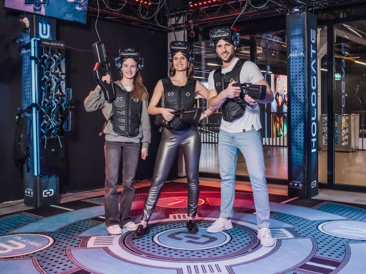 “Hologate Arena” VR Game beim Flughafen Zürich