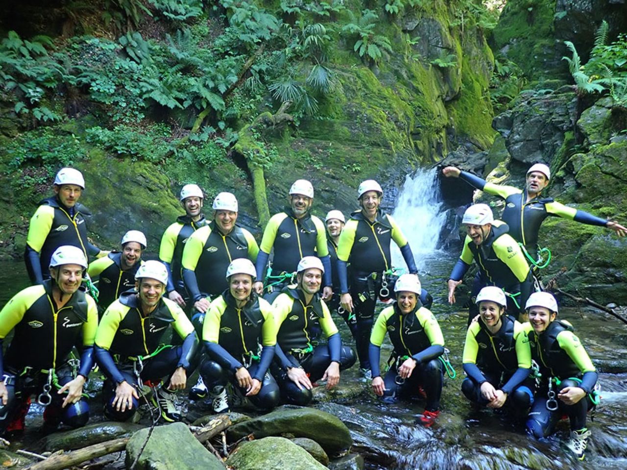 Canyoning Inferiore für Fortgeschrittene ab Cresciano