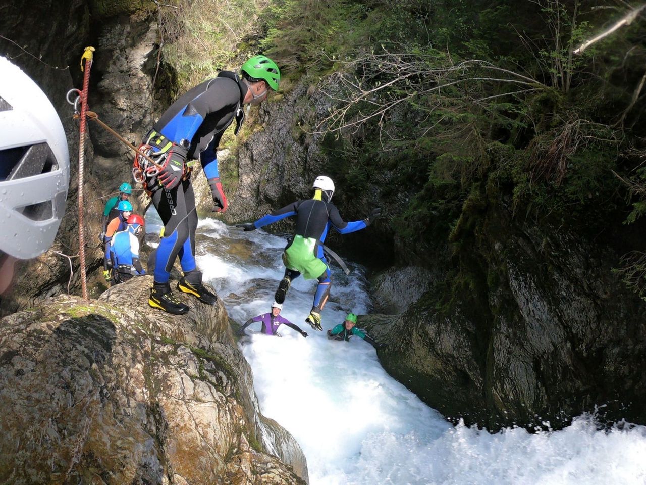 Beginner Canyoning in Boggera Canyon from Lecherette