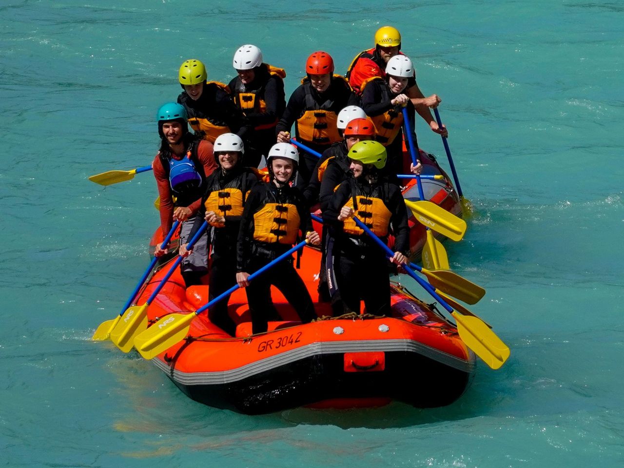 Rafting auf der Simme ab Interlaken