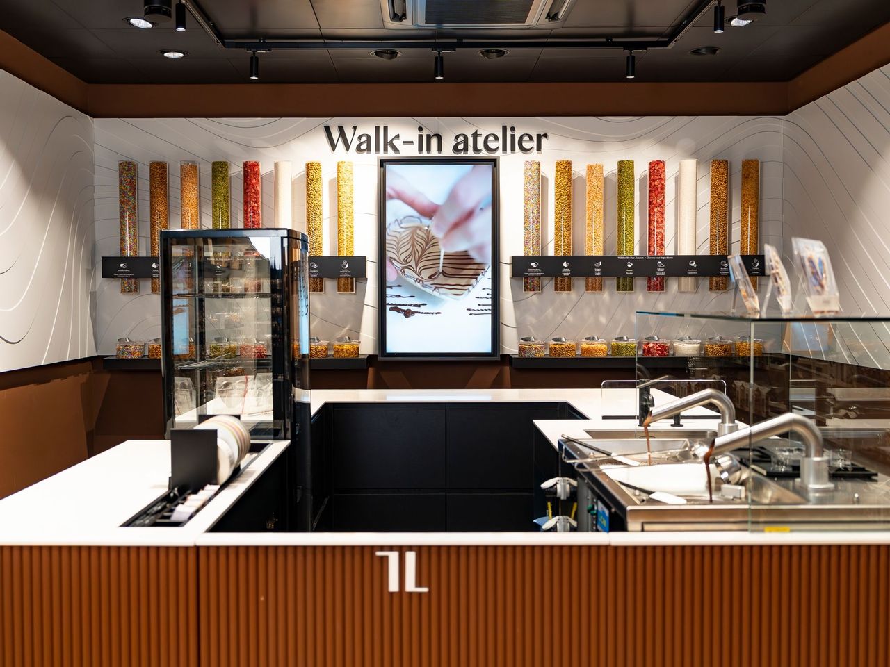 Läderach Walk-in Atelier in Zürich