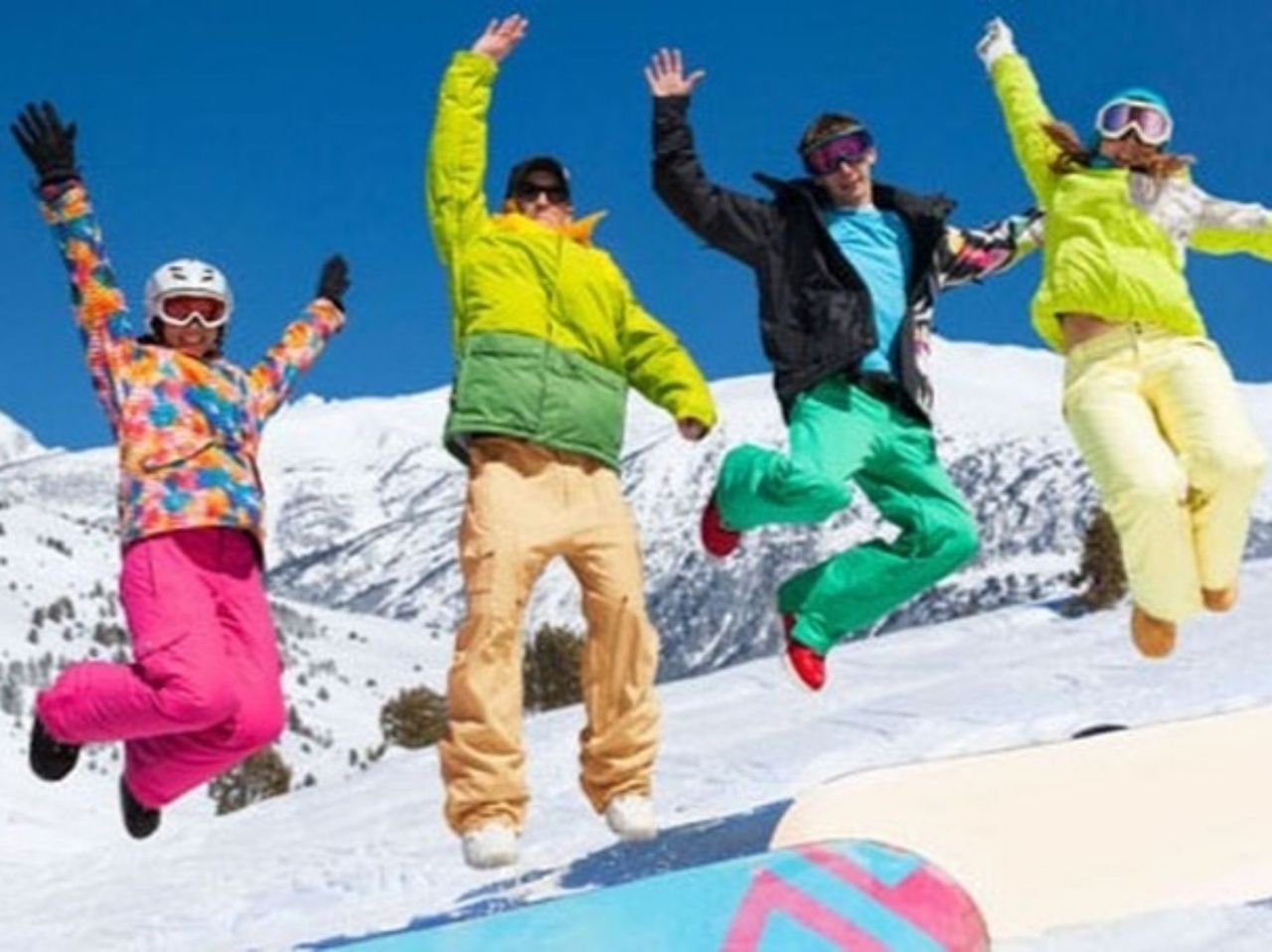 Snowboard group lessons for kids in Verbier