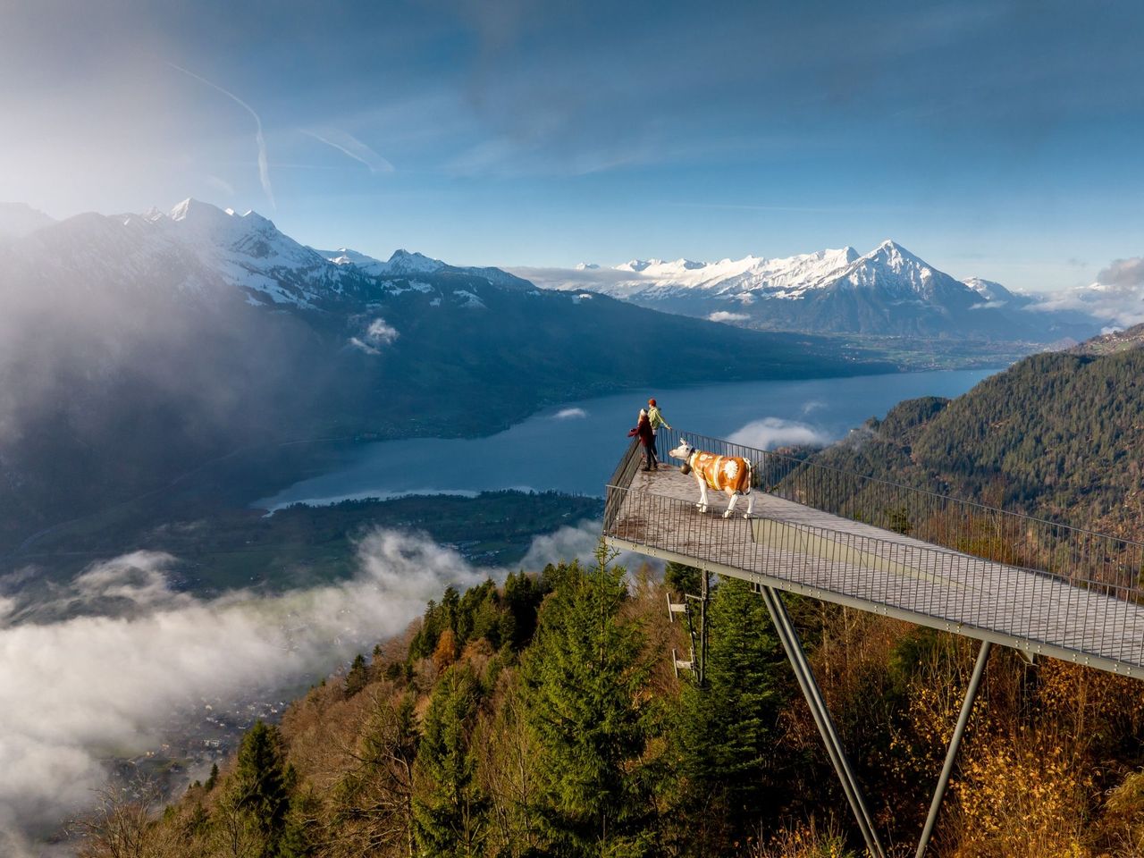 Ab Zürich: Bustour nach Interlaken