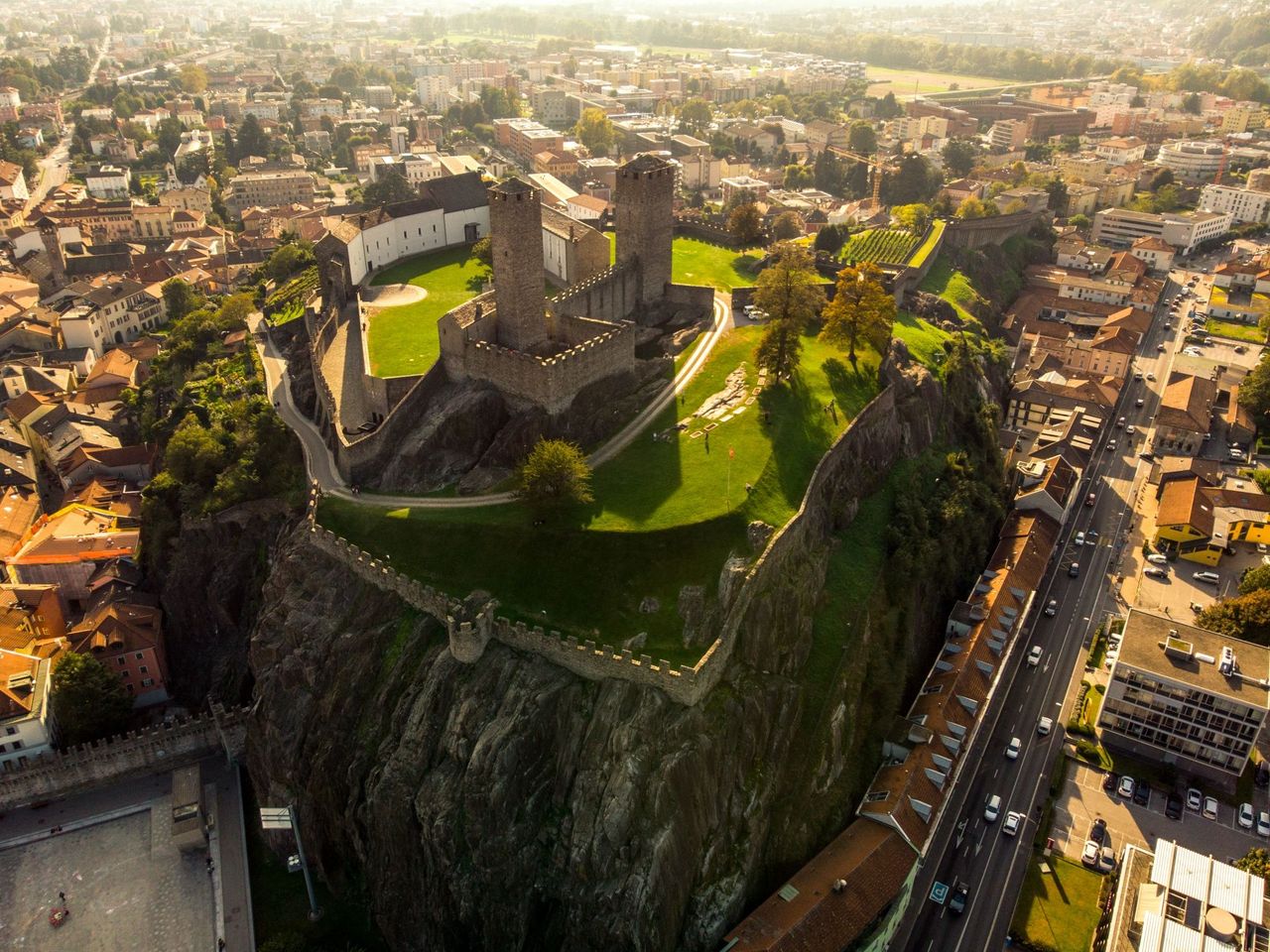 Tagesticket Burg Castel Grande in Bellinzona