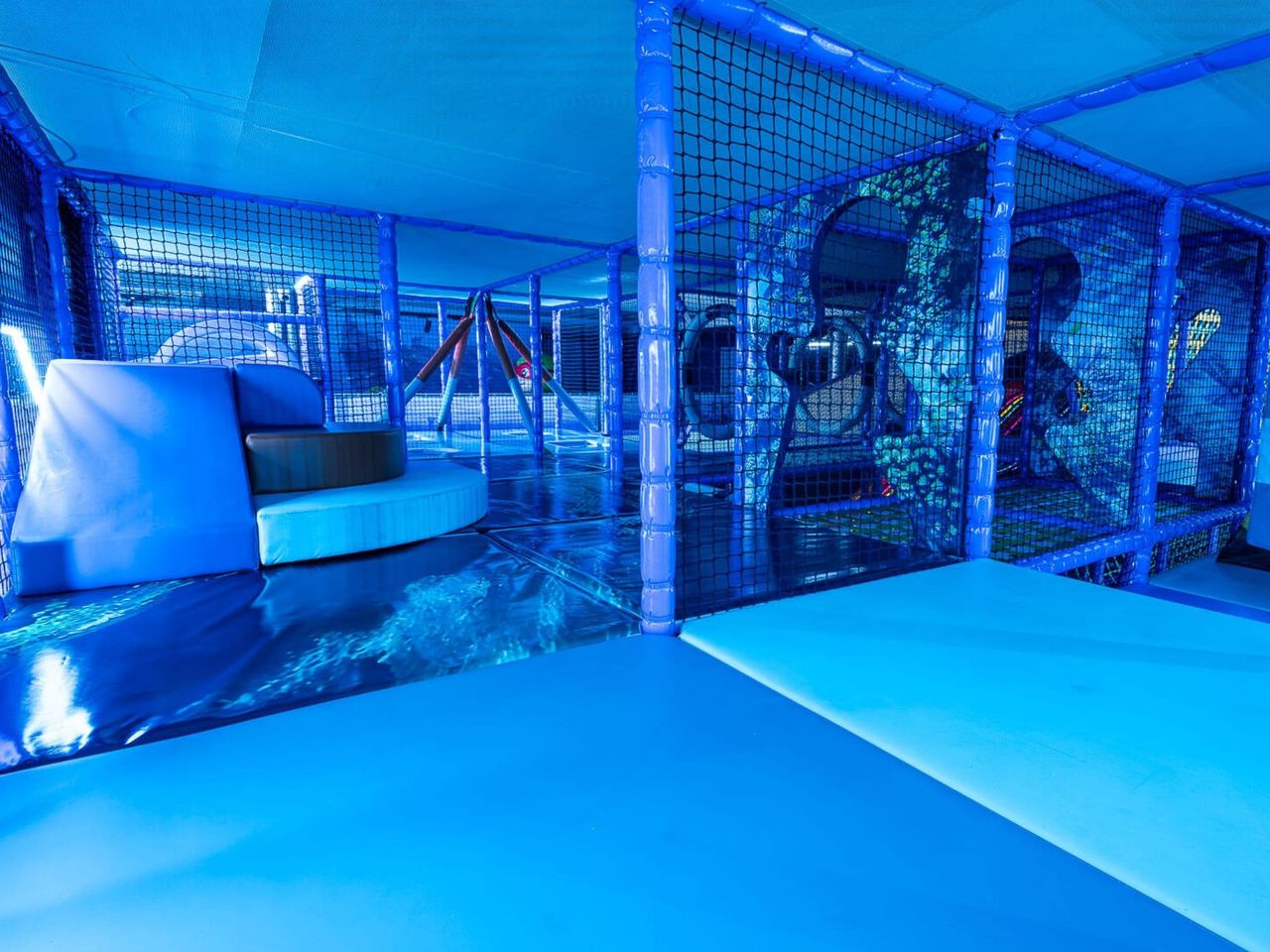Entrance to Super Kids Arena at Fun World Lucerne
