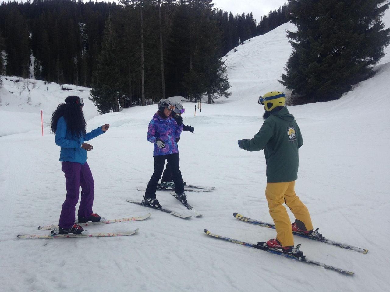 Small Group Ski Course for First Timers in Davos