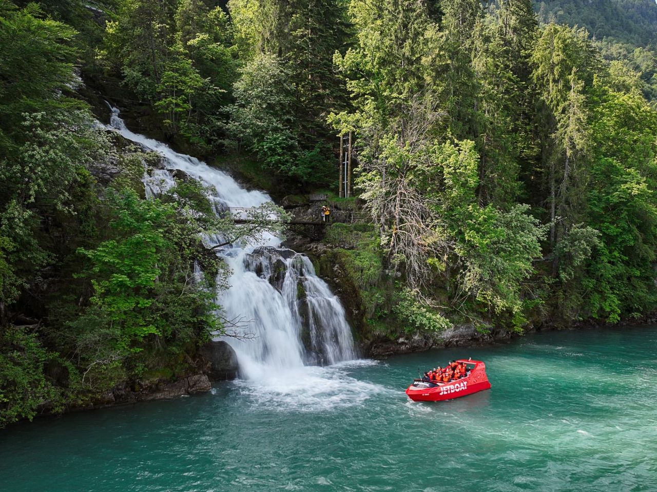Jetboat Interlaken Brienzersee ab Bönigen