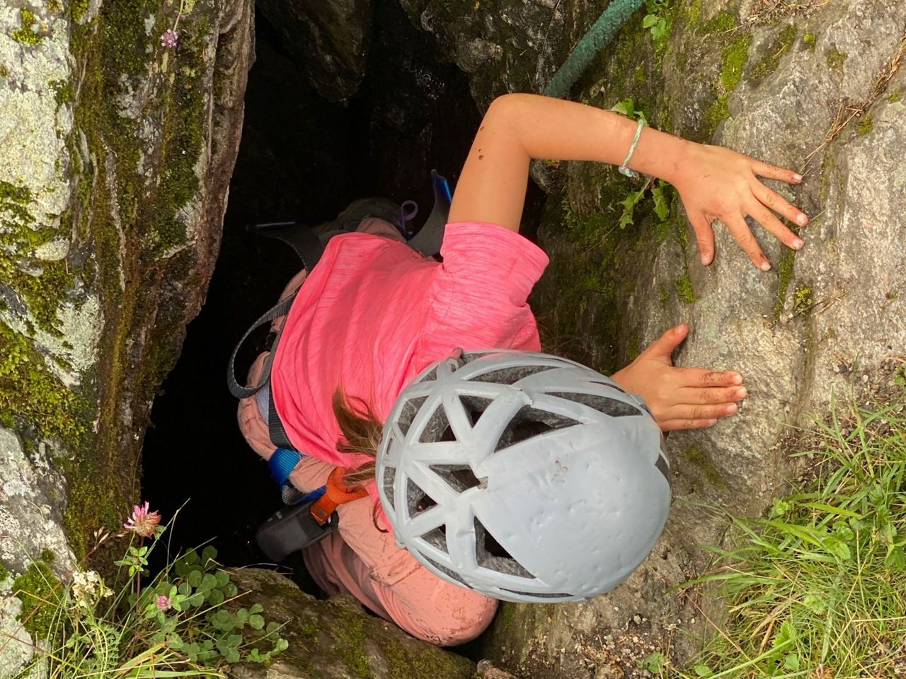 Kletterspass Grep Casti in Siat bei Ilanz