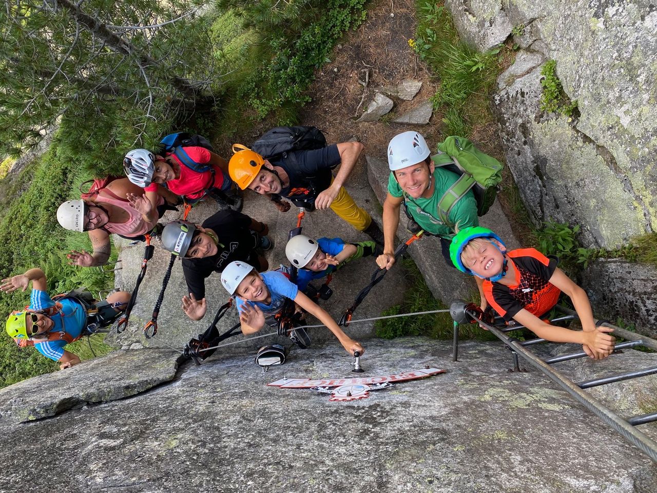 Schnupper Klettersteig Andermatt für Familien