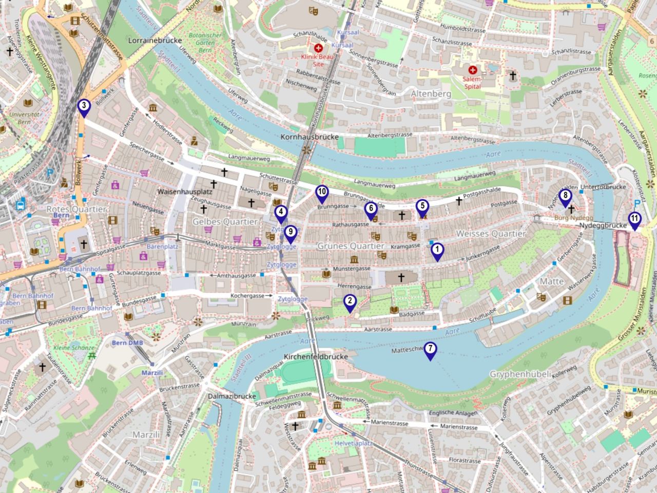 "Find-the-Code: Gespenstische Ecken" Outdoor Escape Game Bern