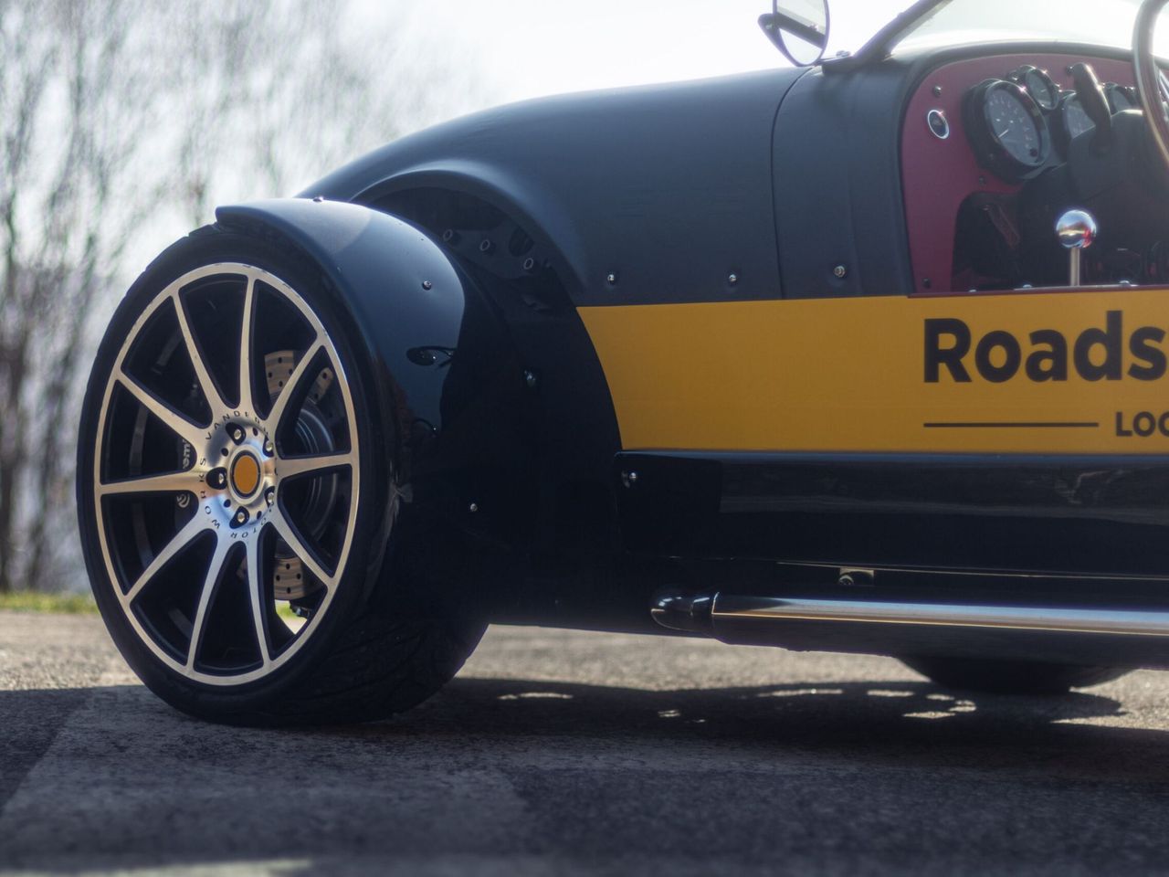 Lugano: Fahrt mit einem 3 rädrigen Vanderhall (Roadster) ab Locarno