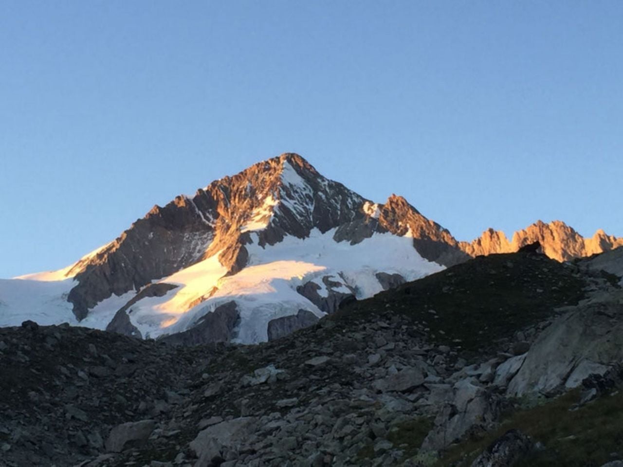 Pendakian tinggi 3 hari di Aletschhorn untuk yang berpengalaman dari Blatten dekat Naters