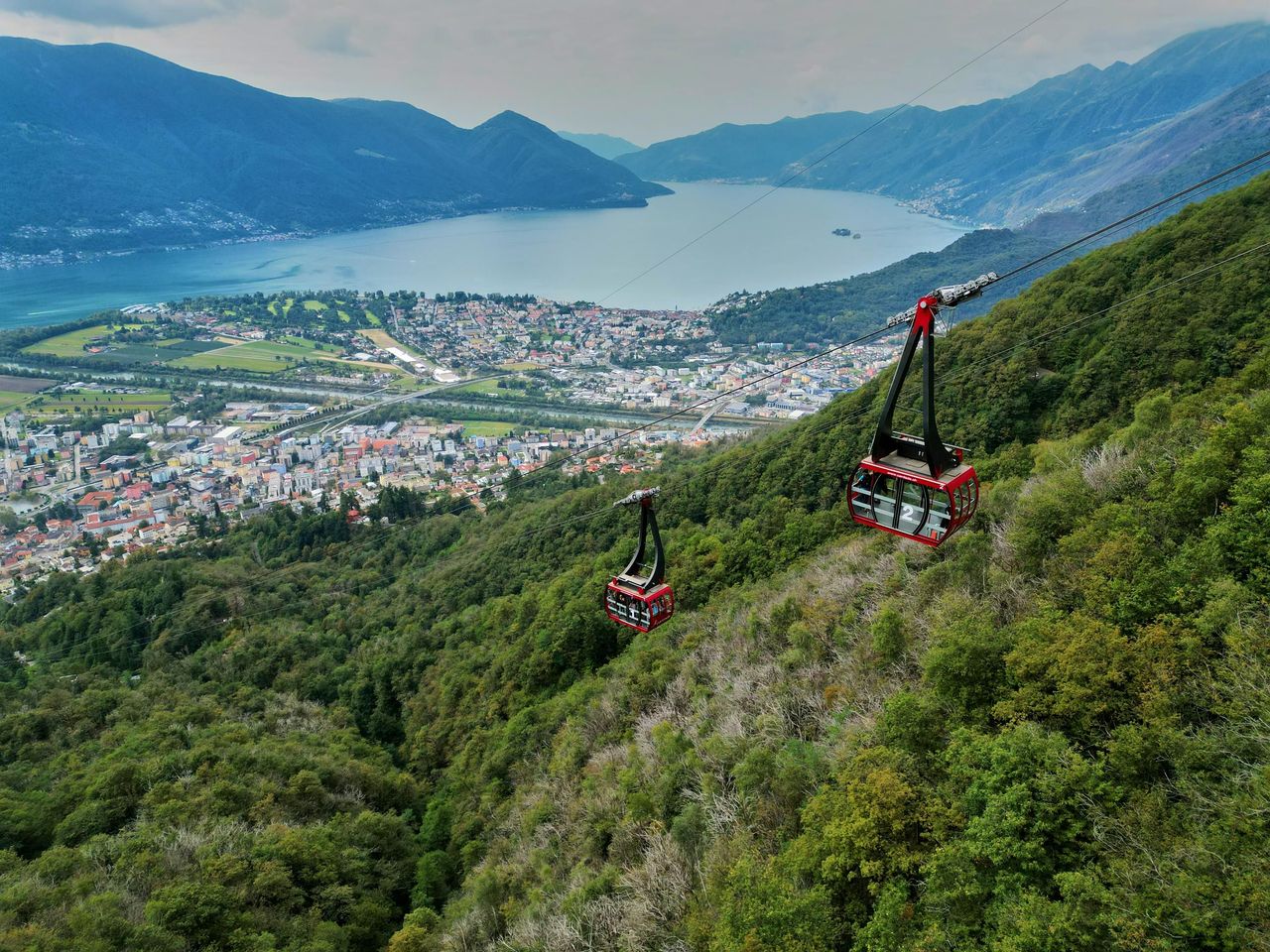 Impianti Cardada-Cimetta da Locarno-Orselina
