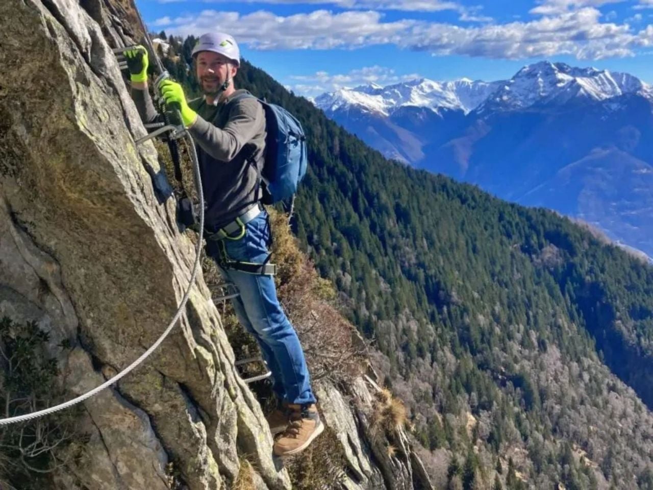 Klettersteig "Tre Signori" bei Bellinzona