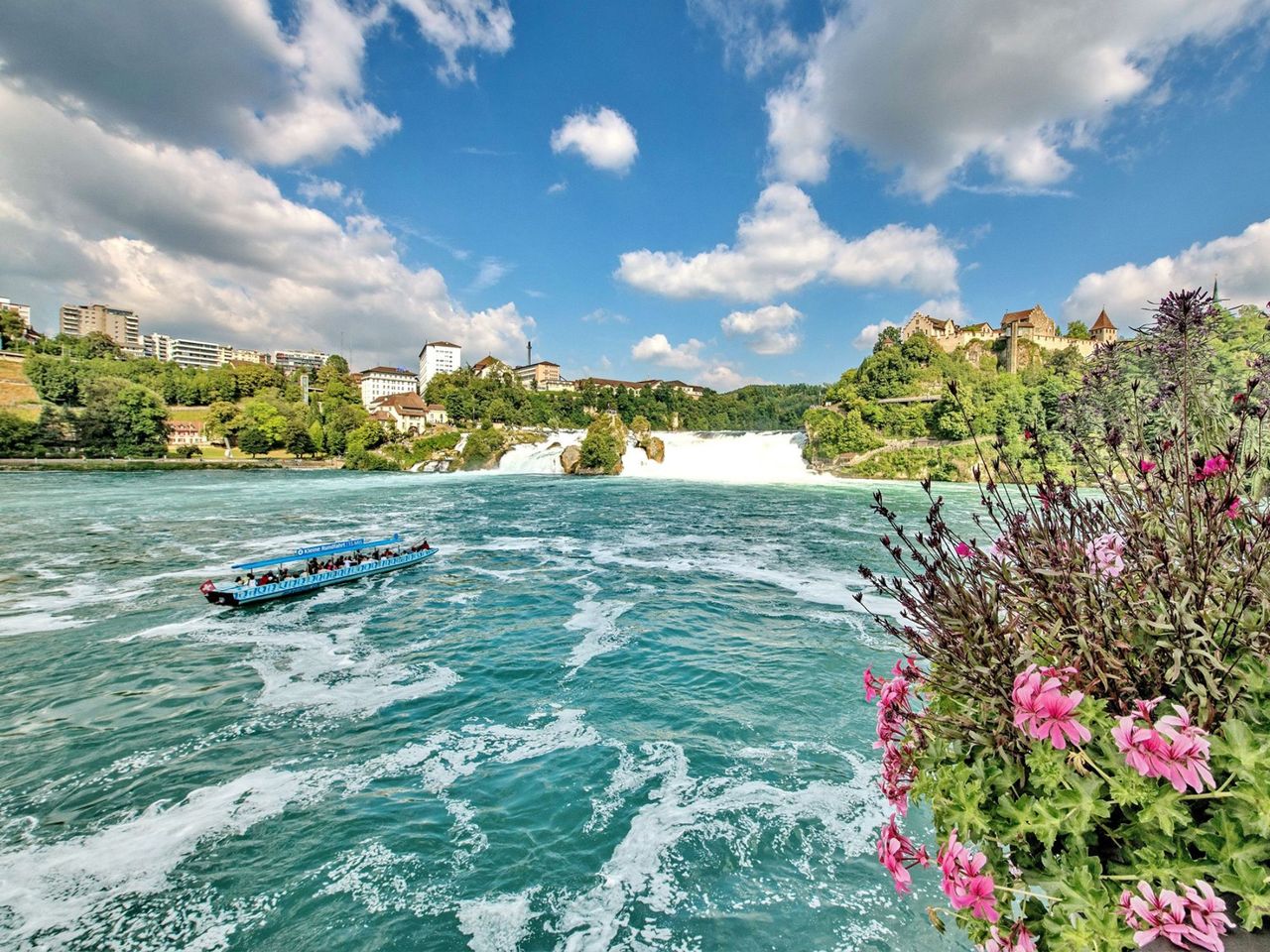 Ab Zürich: Bustour zum Rheinfall, Chocolarium und Appenzeller Schaukäserei 