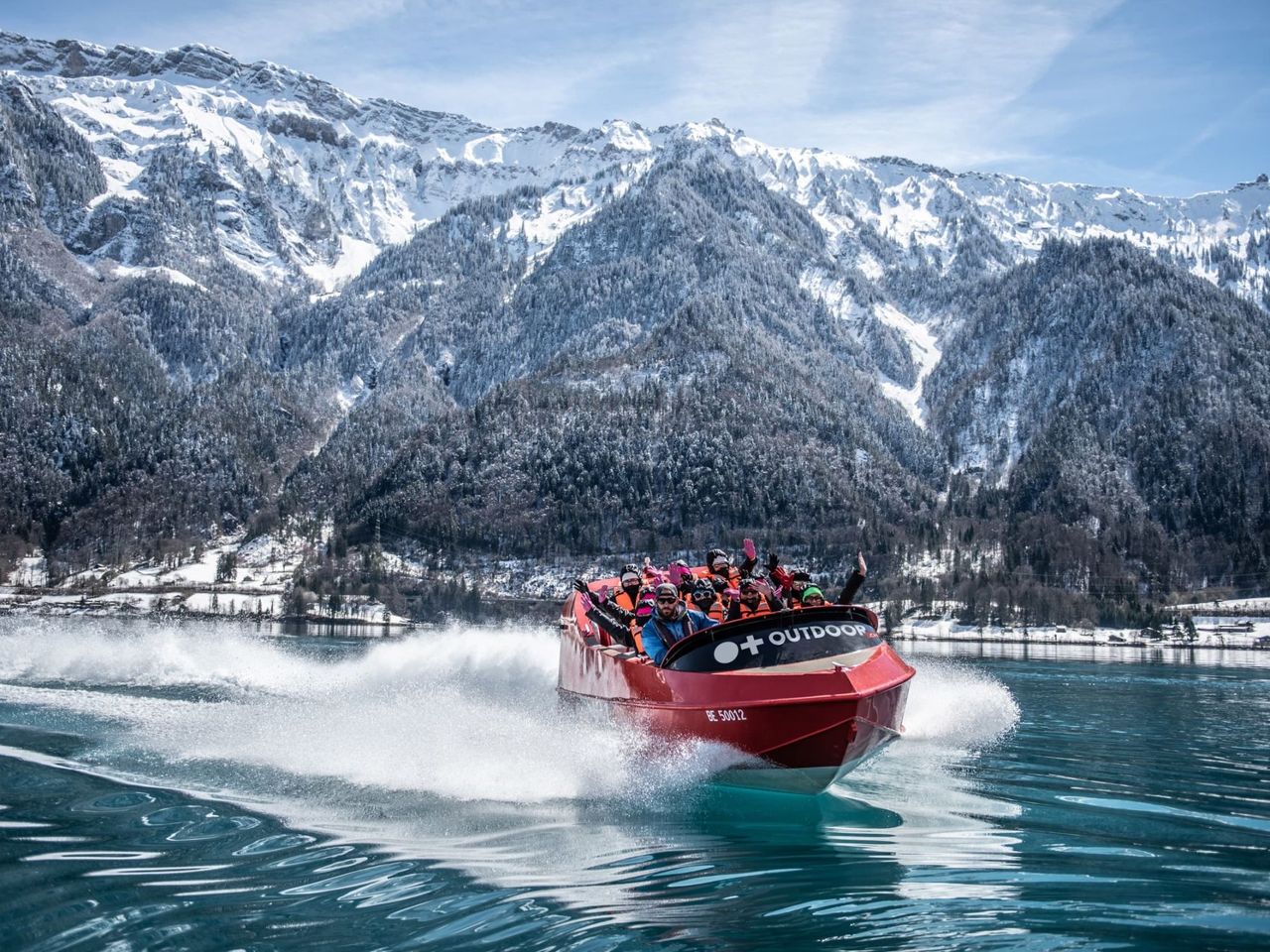 Jetboat Interlaken Brienzersee ab Bönigen