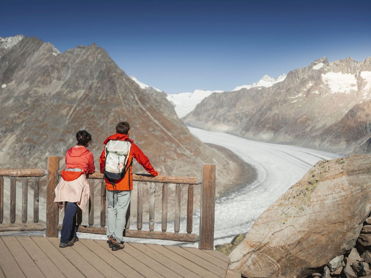 Ticket Bettmeralp mit View Point Bettmerhorn ab Bettmeralp Talstation (Grengiols) retour