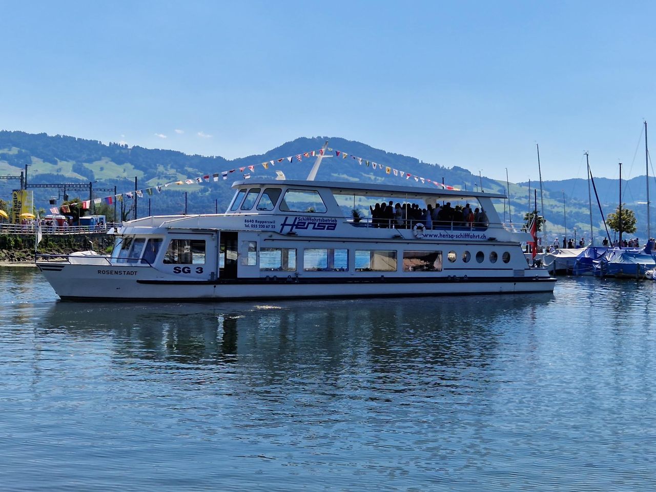 Chäs-Fondue Schiff Zürichsee ab Rapperswil