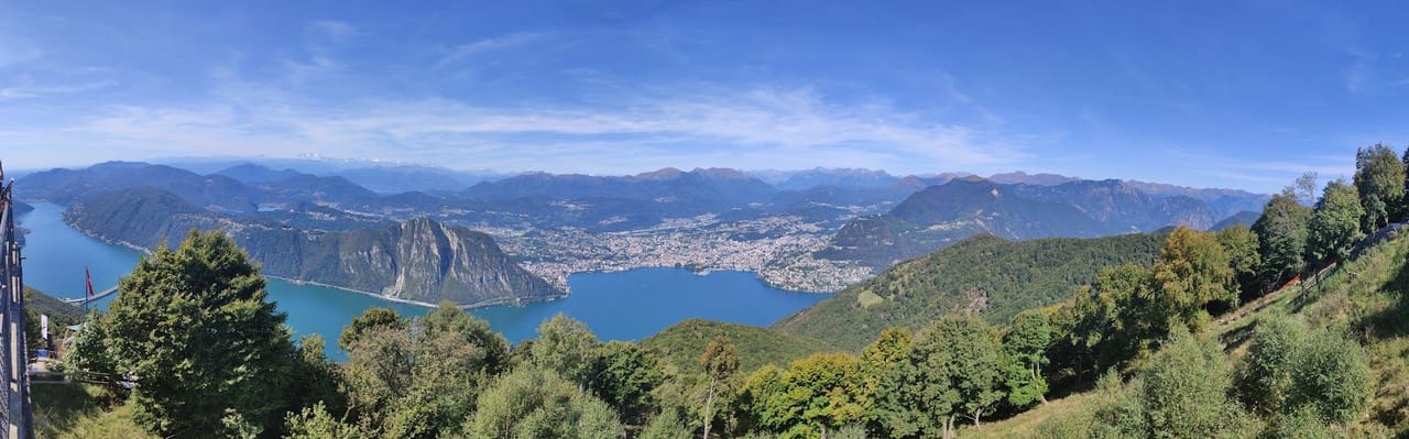 Tour panoramico guidato in e-bike al Balcone d'Italia sul Lago di Lugano