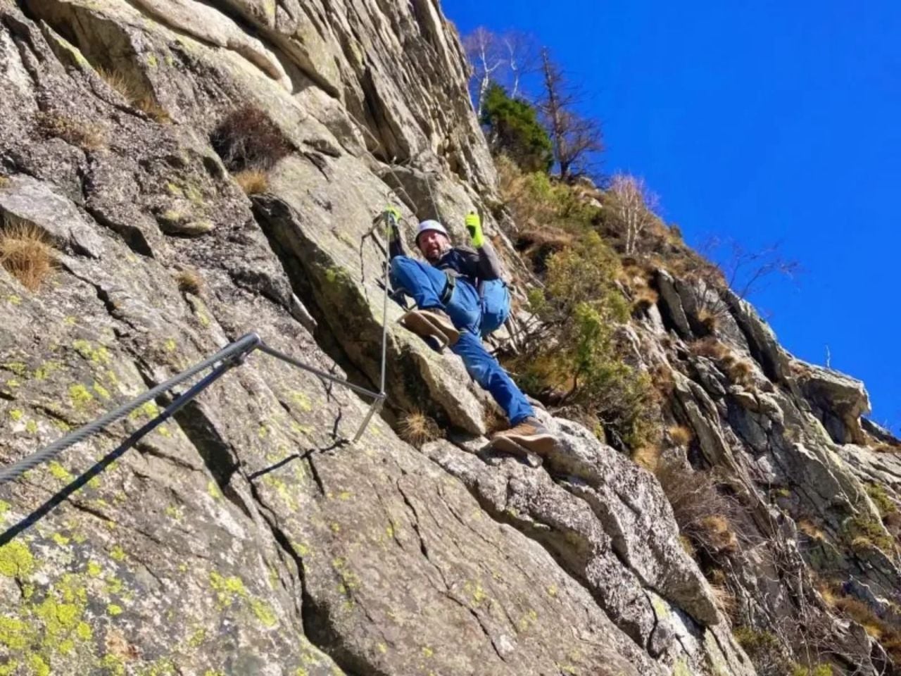 Klettersteig "Tre Signori" bei Bellinzona