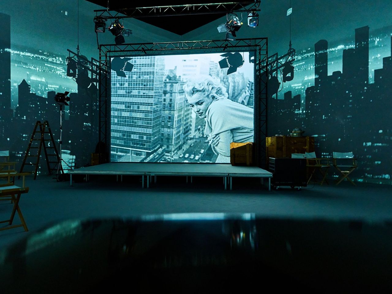 Ticket "Becoming Marilyn Monroe" immersive Ausstellung Lichthalle Maag Zürich