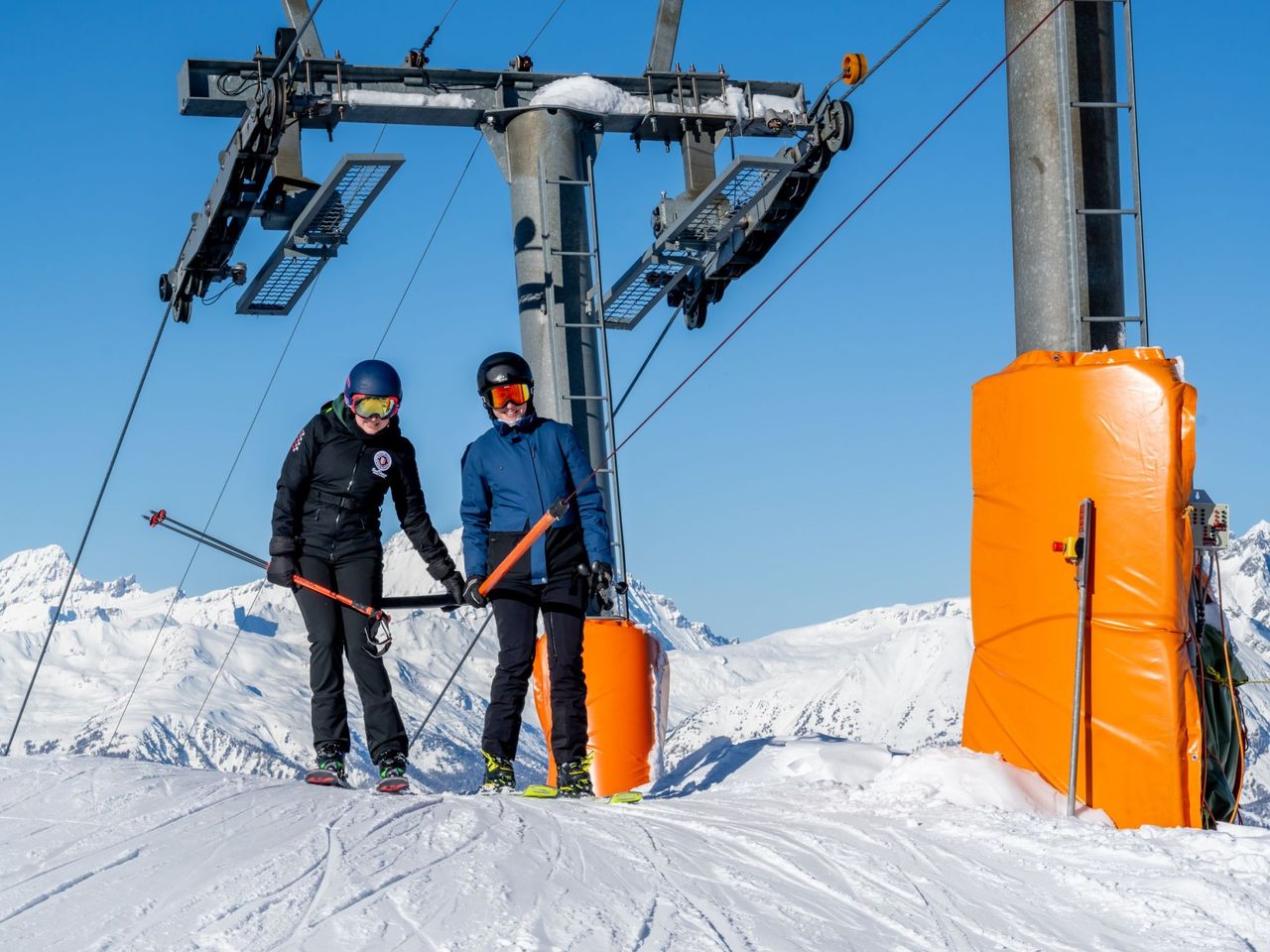 Skigebiet Hannigalp: Skiunterricht privat in Grächen