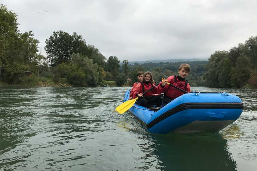 Kayak tour on lake Zurich half day