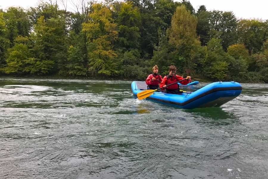 Kayak tour on lake Zurich half day