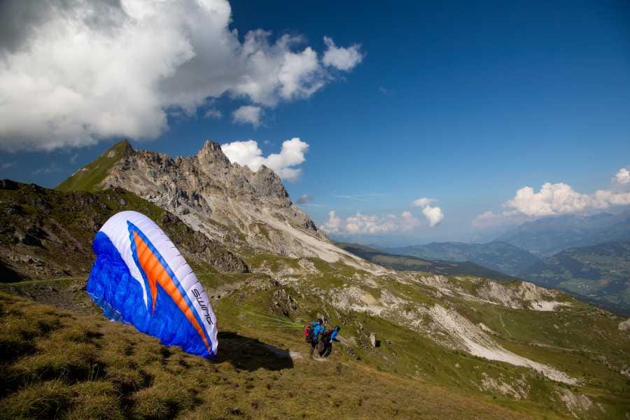 Halber Tag Gleitschirmfliegen Davos