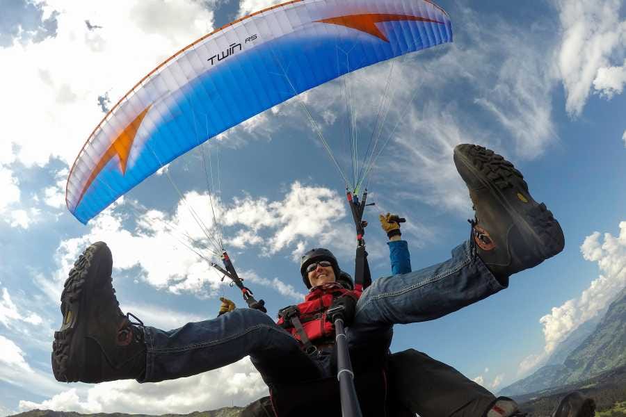 Halber Tag Gleitschirmfliegen Klosters