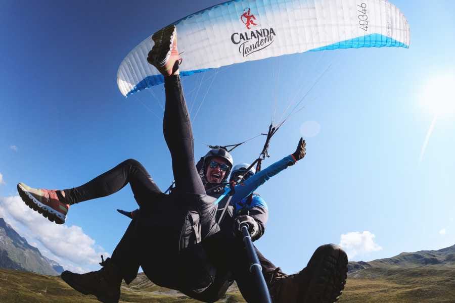 Halber Tag Gleitschirmfliegen Klosters