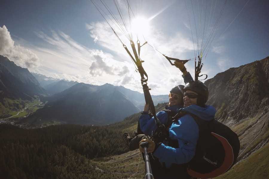 Halber Tag Gleitschirmfliegen Davos