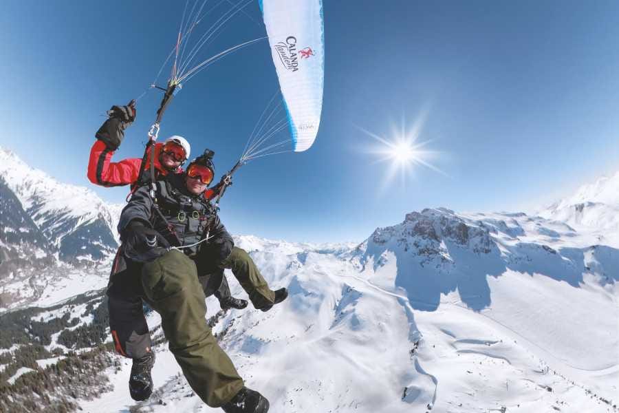 Halber Tag Gleitschirmfliegen Davos