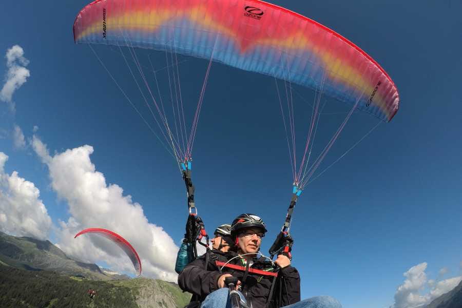 Halber Tag Gleitschirmfliegen Davos