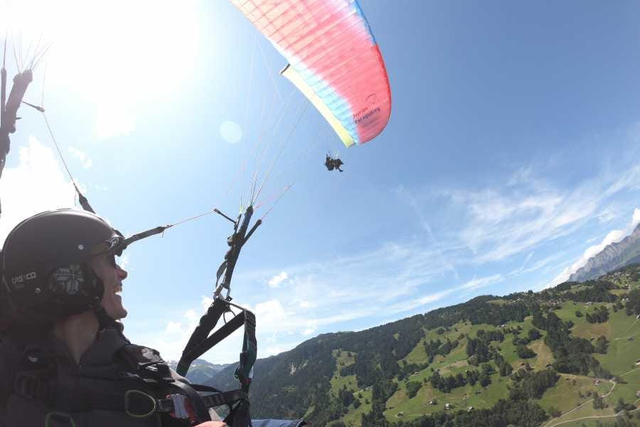 Flums Gleitschirmfliegen Tandem