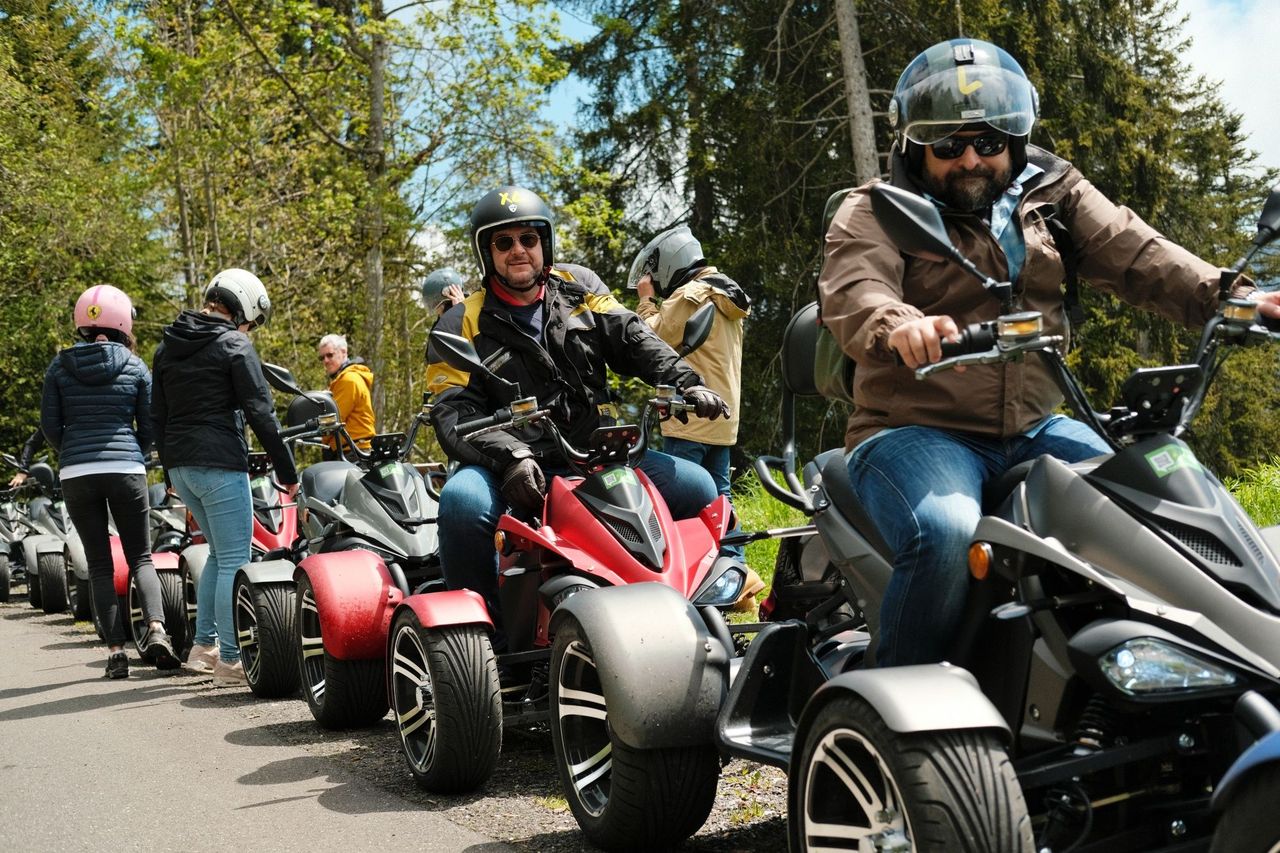 Day tour electric quad from Interlaken