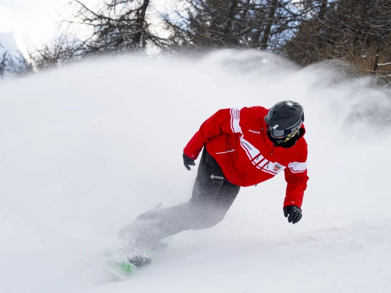 Private Snowboard Lessons in Veysonnaz
