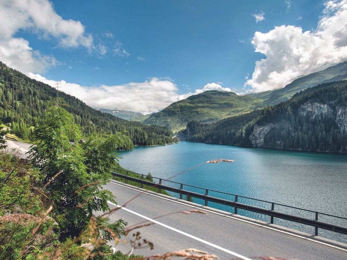 Julierpass Marmorerasee