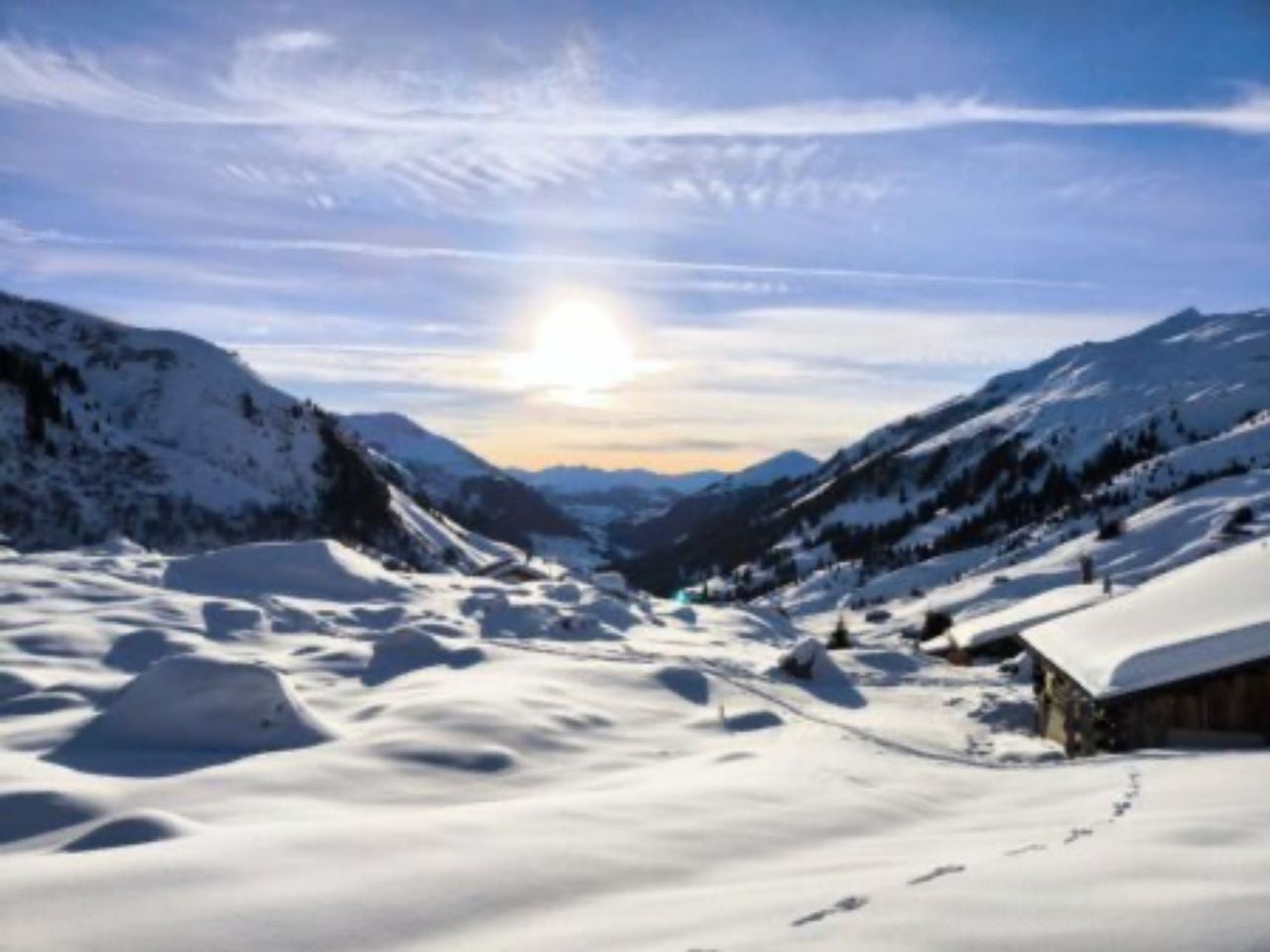 Schneeschuhtour mit Pulka und Zeltübernachtung